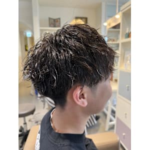 メンズパーマ/ツイストパーマ/20代/30代