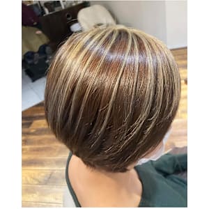 ショートバレイヤージュ