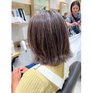 白髪ぼかし シアーカラー　【藤沢　藤沢駅】 