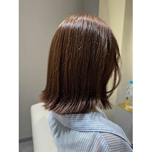 ナチュラルブラウン×ミディアム『銀座／個室』