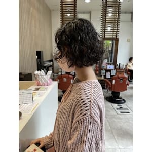 【ボブパーマ／佐藤杏丸】