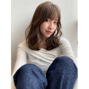 20代30代大人可愛い小顔デジタルパーマナチュラル毛先パーマ