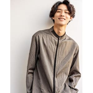 メンズナチュラルパーマアレンジ