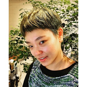 ミニマムショートのピクシーカット