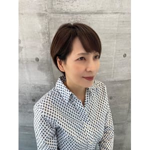 40代50代☆大人女性丸みショート