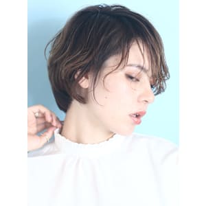 40代50代似合わせ小顔美髪シアーカラーカールショート - INCEPTION  GINZA 銀座【インセプション】掲載中