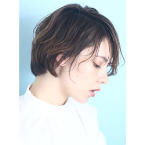 40代50代似合わせ小顔美髪シアーカラーカールショート - INCEPTION  GINZA 銀座【インセプション】掲載中