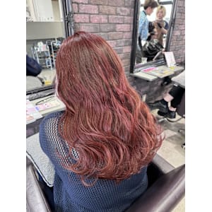 【pignon】ピンクベージュ ピンクヘア