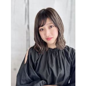 透け感韓国風エギョモリスタイル