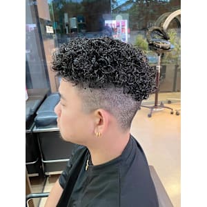 ダークアッシュ/アッシュブラック/カルマパーマ