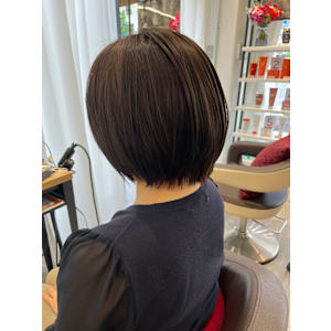★丸みフェミニンショートボブ★