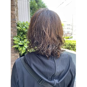 ミディアムパーマ