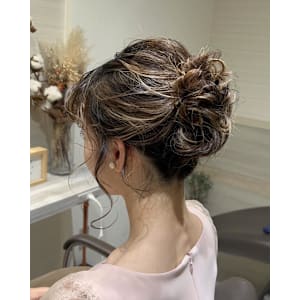ふわふわヘアセット