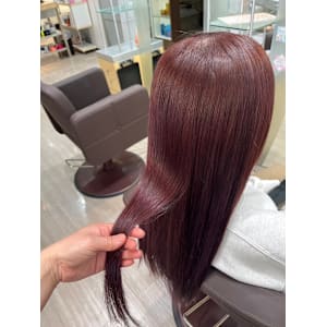 艶髪暖色カラー