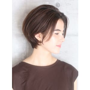 40代50代似合わせ小顔美髪シアーカラーカールショート - INCEPTION  GINZA 銀座【インセプション】掲載中