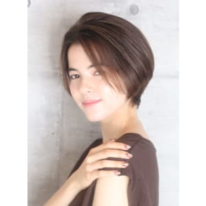 40代50代似合わせ小顔美髪シアーカラーカールショート - INCEPTION  GINZA 銀座【インセプション】掲載中