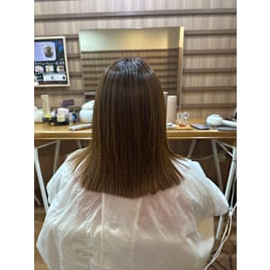 朝時短!!ダメージレス♪サラサラストレート