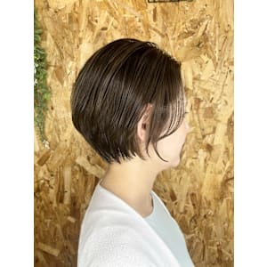 育てる髪質改善カラー/ハンサムショート