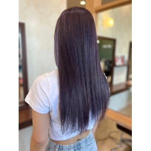 【MICHI 富田店　杉本郁美】ラベンダーアッシュ　髪質改善