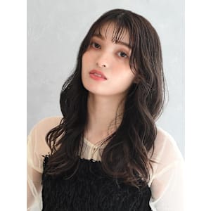 韓国風ウェーブスタイル		 		