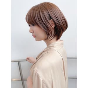 グラデーションで立体★小顔グラボブ