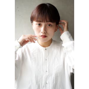 大人可愛いショートボブ丸みショート◎