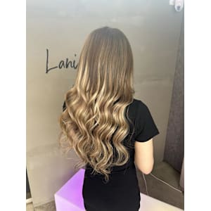 プルエクステでバレイヤージュ