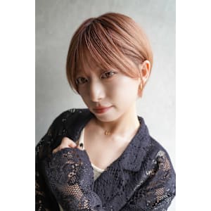 大人ショートボブ丸みショートカットマッシュショート前髪あり