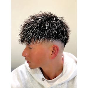 トルネードショートフェード×鬼メッシュ