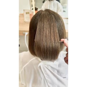 髪質改善ストレート