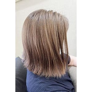 【ヘアジュレドゥ 松田】白髪ぼかしとハイライト