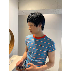 スパイキーショート×ネイビーカラー