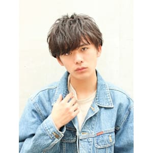 メンズマッシュ/韓国メンズヘア/ナチュラルパーマ