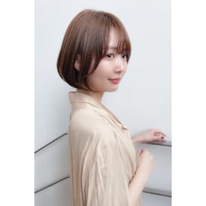 グラデーションで立体★小顔グラボブ《piece201》