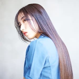 マイナス10歳艶髪ストレート