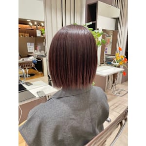 切りっぱなしボブ