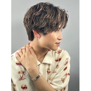 ソフトツイストセンターパート/大宮/ツイスパ/パーマ