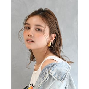 ヘルシーなこなれクールヘア