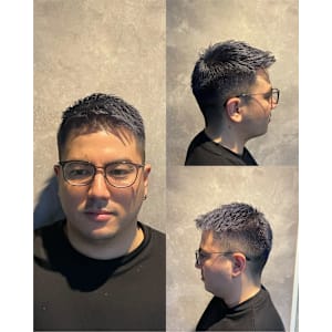 メンズショート(シルバーカラー) - MEGURO BARBER SHOP 6PPONGI 目黒六【メグロ バーバー ショップ ロッポンギ メグロク】掲載中