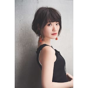 40代ショートボブ/上野/上野駅