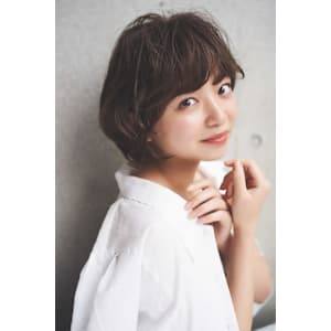 40代ショートボブ/上野/上野駅