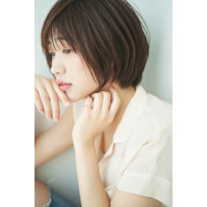 40代ショートボブ/上野/上野駅