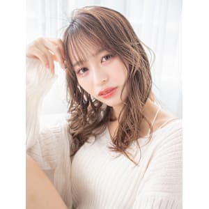 大人可愛い20代30代/髪質改善/ブリーチ/レイヤーカット