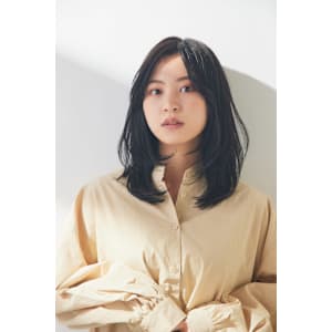 40代黒髪レイヤー/上野/上野駅