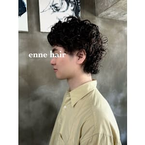 マッシュウルフ×パーマスタイル