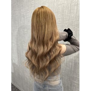 ブリーチなしでできる！ふんわりグラデーション！