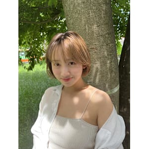 姫カットカールセミディシアーカラー