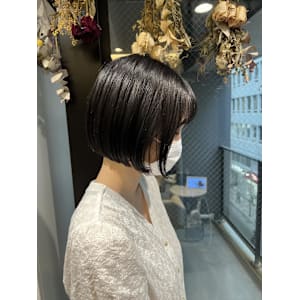 姫カットカールセミディシアーカラー