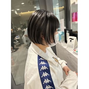 姫カットカールセミディシアーカラー