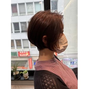 姫カットカールセミディシアーカラー